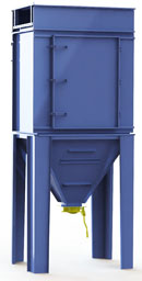 Воздушный картриджный фильтр с импульсной продувкой Mini-8000